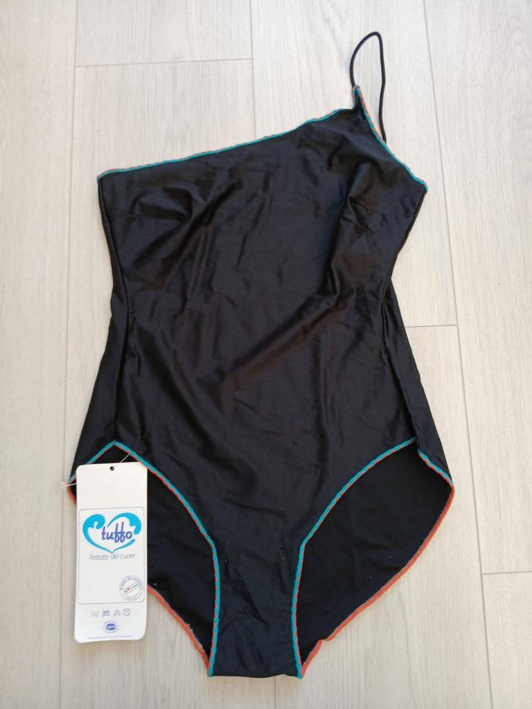 Tuffo Nieuw Zwart Badpak Maat 44, Tuffo, Zwart, Nieuw, Badpak