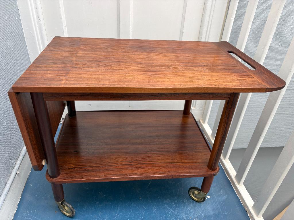 Deense trolley theewagen/Johannes Andersen, Huis en Inrichting, Minder dan 50 cm, 50 tot 100 cm, 50 tot 75 cm, Ophalen of Verzenden
