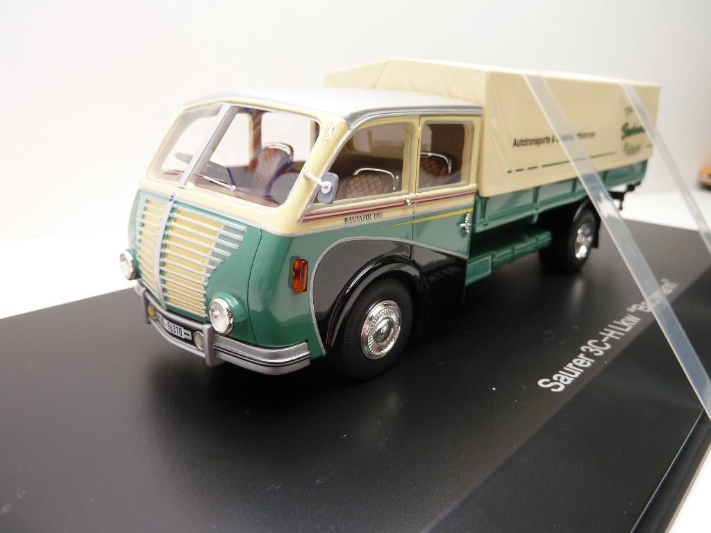 Saurer 3C-H LKW  '' Bachmann Köliken  ''  Schuco pro '', Ophalen of Verzenden, Zo goed als nieuw, Auto, Schuco