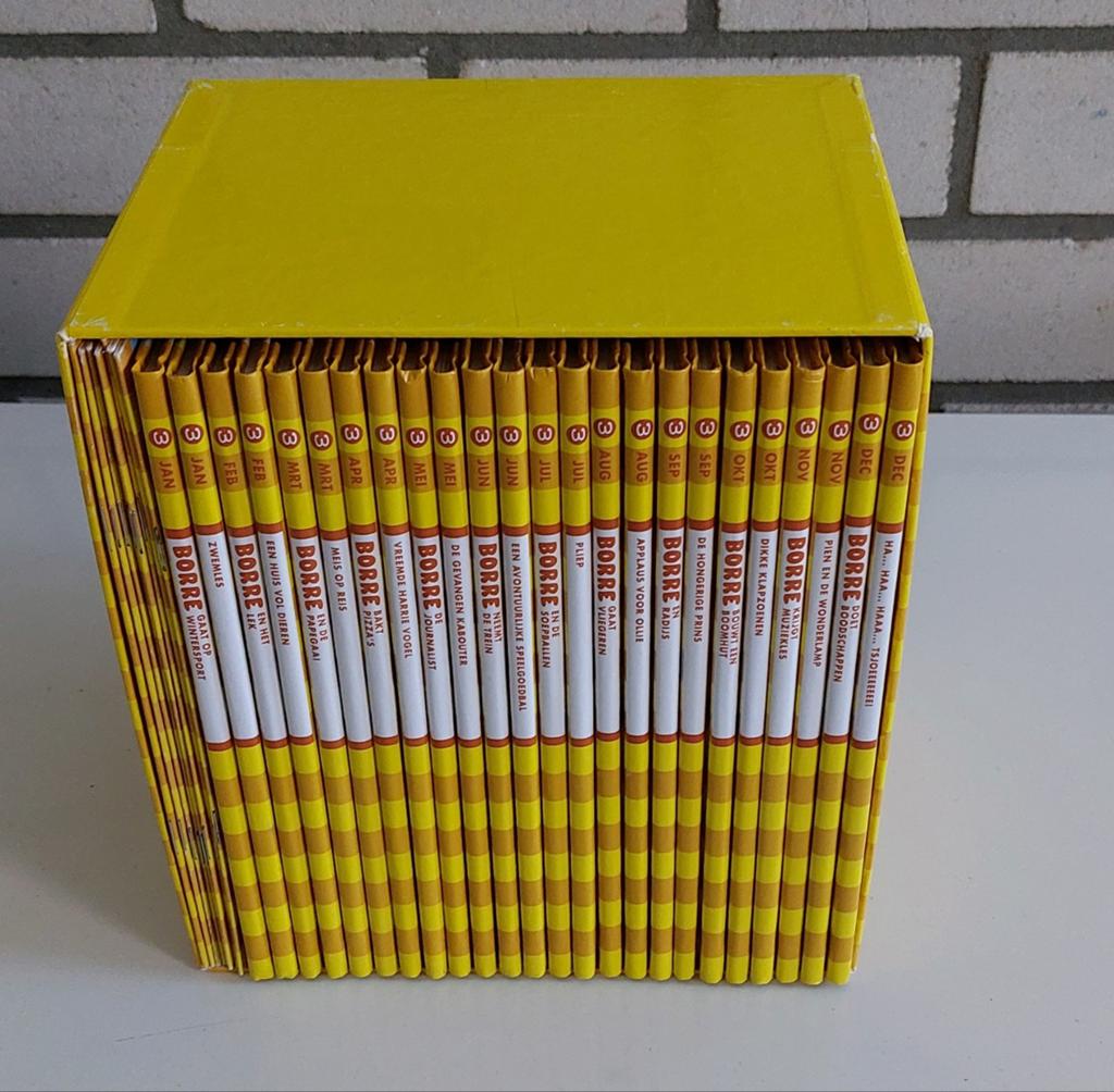 Borre boekjes compleet groep 3 met aantal werkboekjes, Ophalen of Verzenden, Zo goed als nieuw, Fictie algemeen