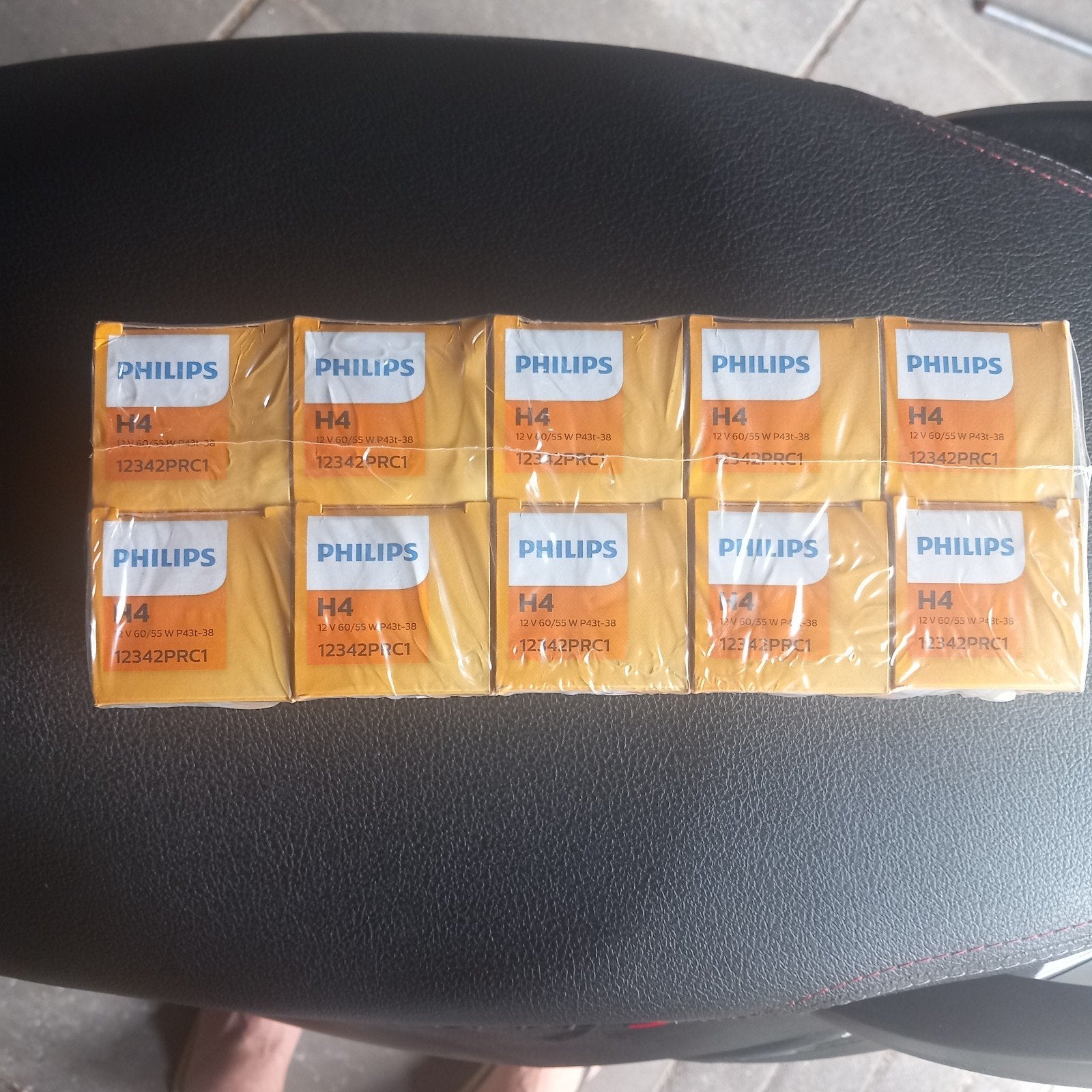 10x Philips H4 12V Autolampen - Nieuw in verpakking, Ophalen of Verzenden, Nieuw