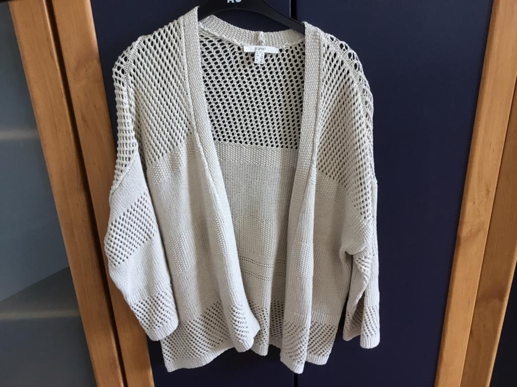 Esprit vest, maat XL, nieuw, Ophalen of Verzenden, Nieuw, Maat 46/48 (XL) of groter, Beige