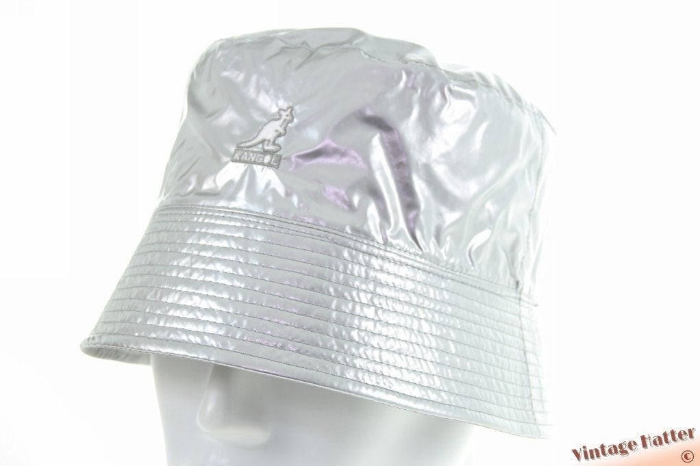 Bucket hoed Kangol Rave Sport zilver en zwart S M L XL nieuw, Nieuw, Ophalen of Verzenden, 58 cm (L, 7¼ inch) of meer, Hoed