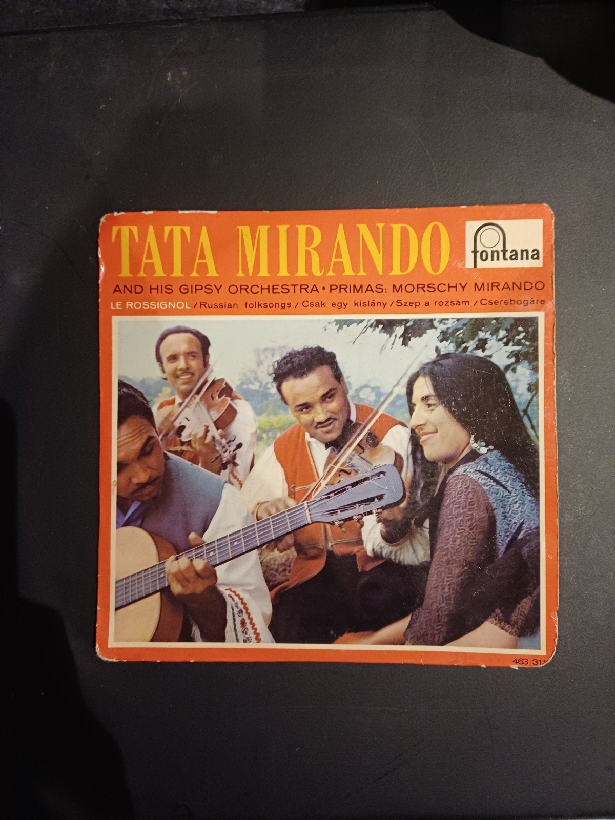 Tata Mirando en zijn Zigeunerorkest - Le Rossignol EP, EP, Ophalen of Verzenden, EP