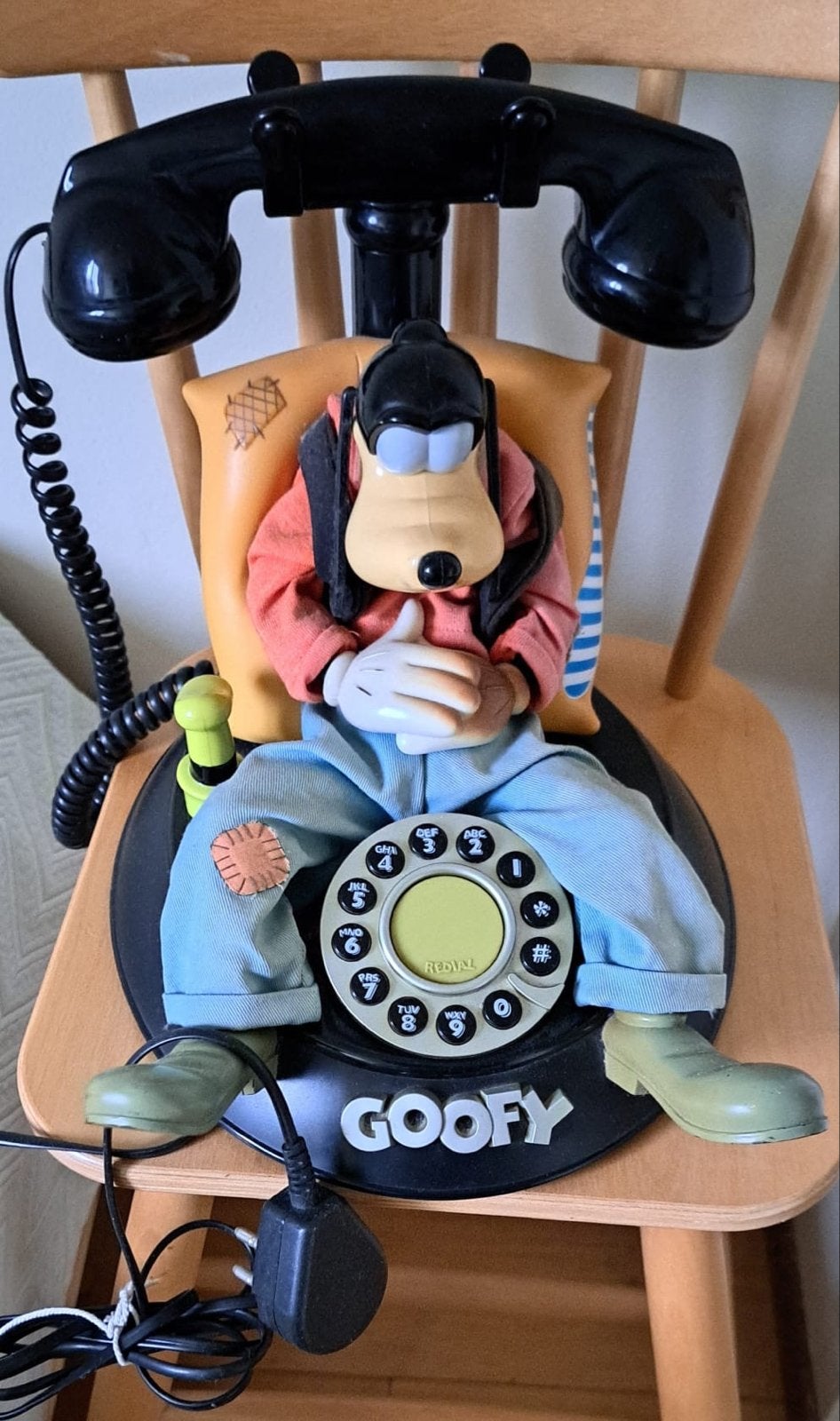 Vintage Goofy Telefoon van Telemamia ( jaren '90), Ophalen, Gebruikt