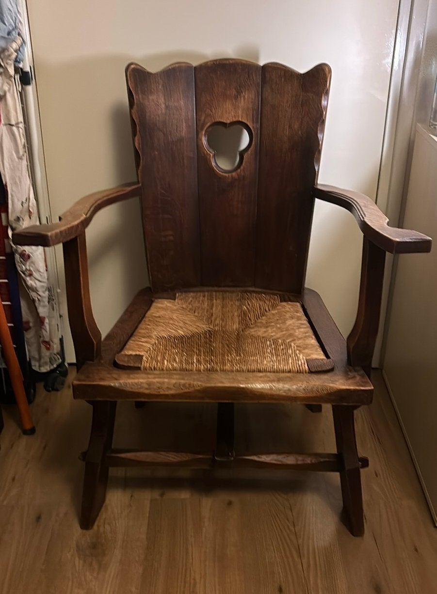 Houten stoel, Antiek en Kunst, Ophalen