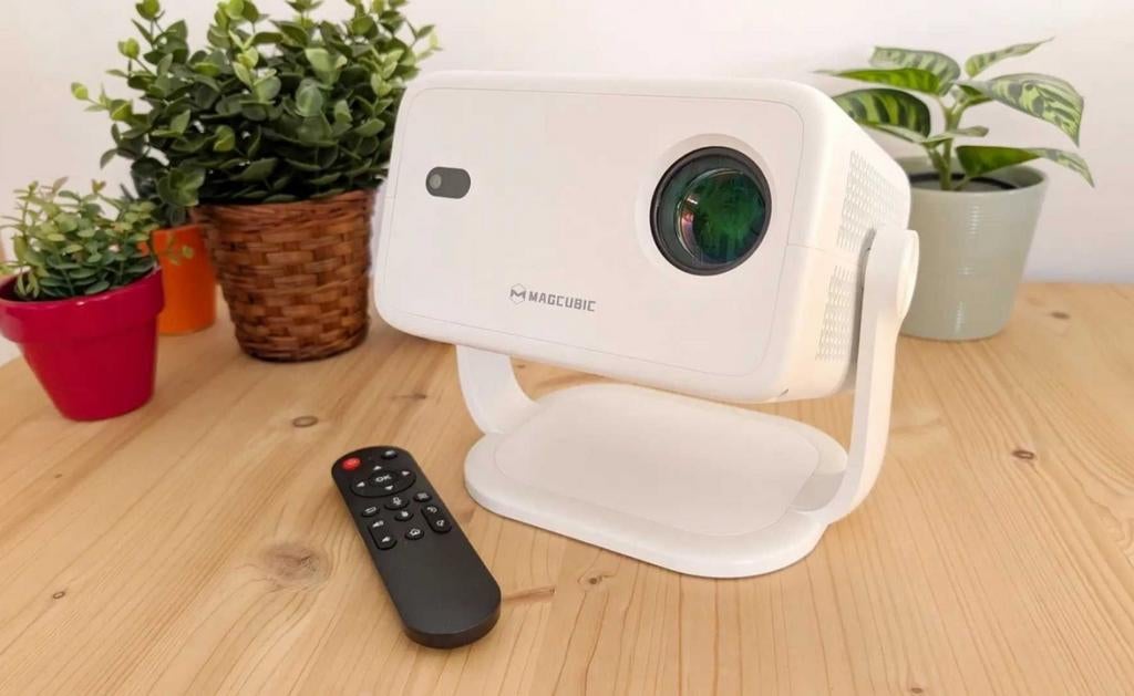 Magcubic LED Projector - Full HD Beamer met Android TV, Audio, Tv en Foto, Beamers, LED, Nieuw, Ophalen of Verzenden, Magcubic
