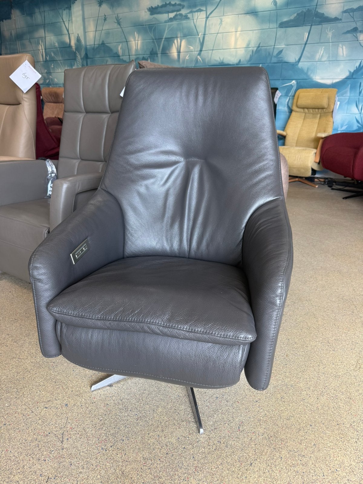 Gealux relaxfauteuil relax stoel gratis bezorging, Ophalen of Verzenden, Zo goed als nieuw, Leer, Outlet A merken Ijsselstein