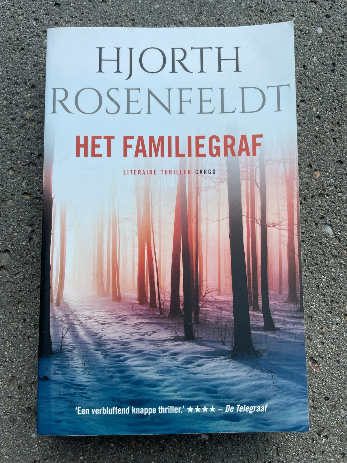 Het familiegraf - Hjorth Rosenfeldt (Deel 3 Bergmankronieken, Ophalen of Verzenden, Gelezen, Scandinavië