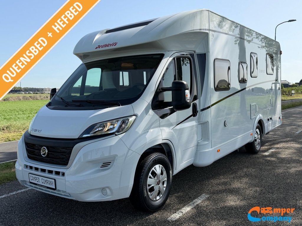 Dethleffs Trend T 7057 DBL Queensbed / Hefbed / Face to face, Caravans en Kamperen, Fiat, Bedrijf, ABS, Dethleffs
