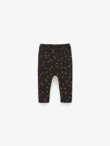 Baby broek met stippen en nepbont joggingsbroek zwart 86, Ophalen of Verzenden, Zo goed als nieuw, Jongetje, Broekje