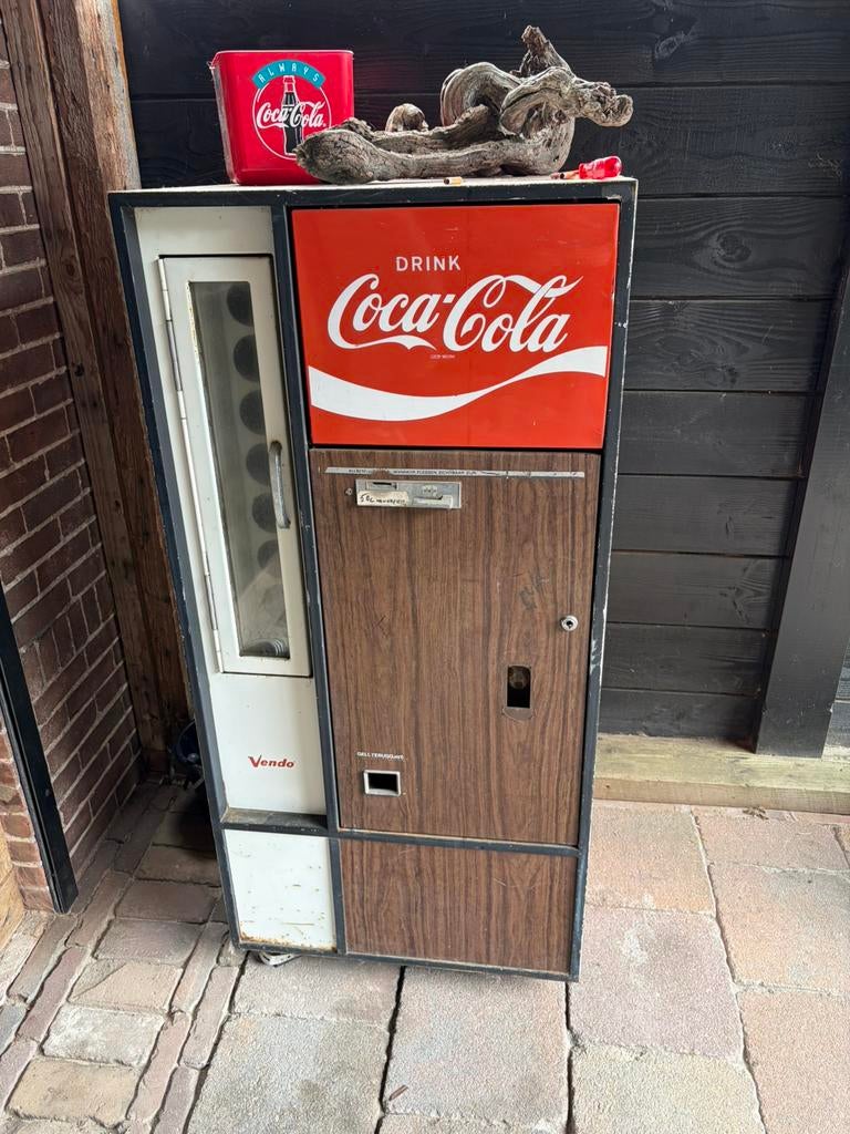 Retro Coca Cola koelkast, Verzamelen, Ophalen, Zo goed als nieuw