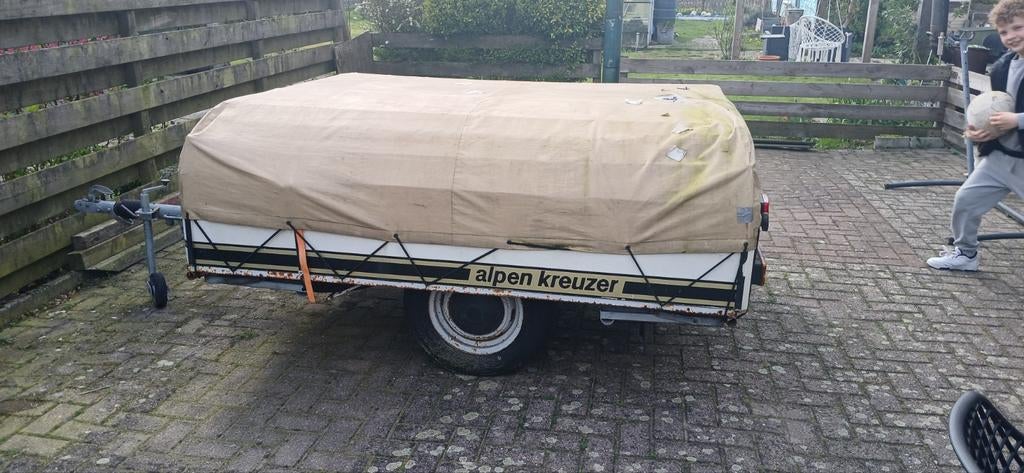 Alpenkreuzer vouwwagen - Klaar voor avontuur!, Caravans en Kamperen, Ophalen of Verzenden, Tot en met 4