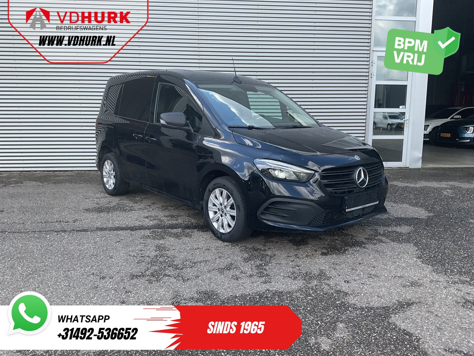 Mercedes-Benz Citan 112 CDI Aut. LED/ Stoelverw/ CarPlay/ Na, Stof, Gebruikt, 4 cilinders, 1618 kg