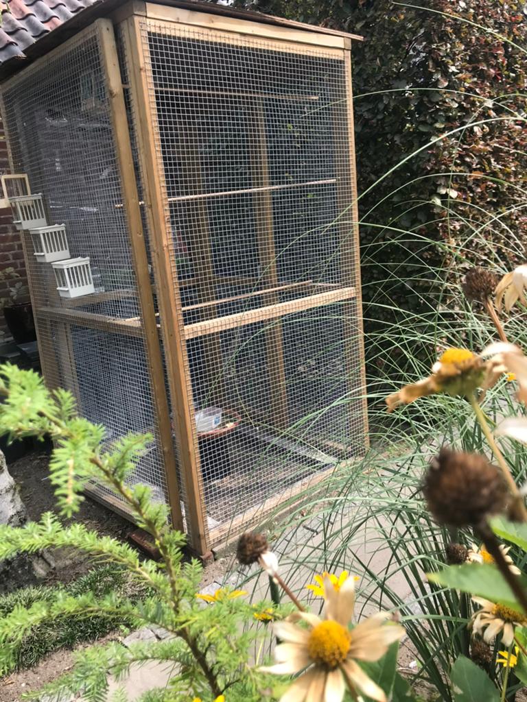 Volière, Dieren en Toebehoren, Ophalen of Verzenden, Zo goed als nieuw