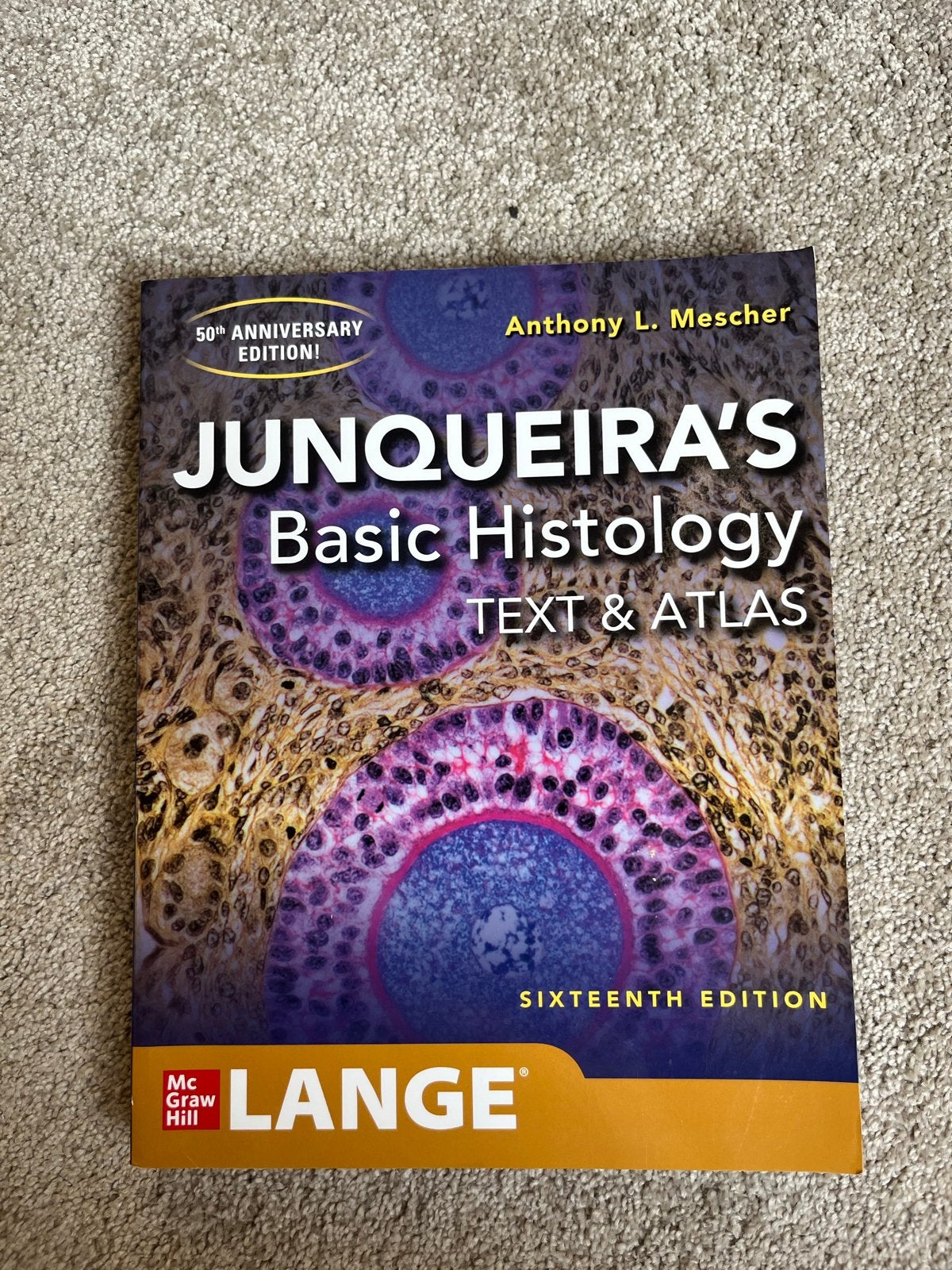 Junqueira's Basic Histology - 16e editie, Boeken, Ophalen of Verzenden, Beta, Zo goed als nieuw, WO