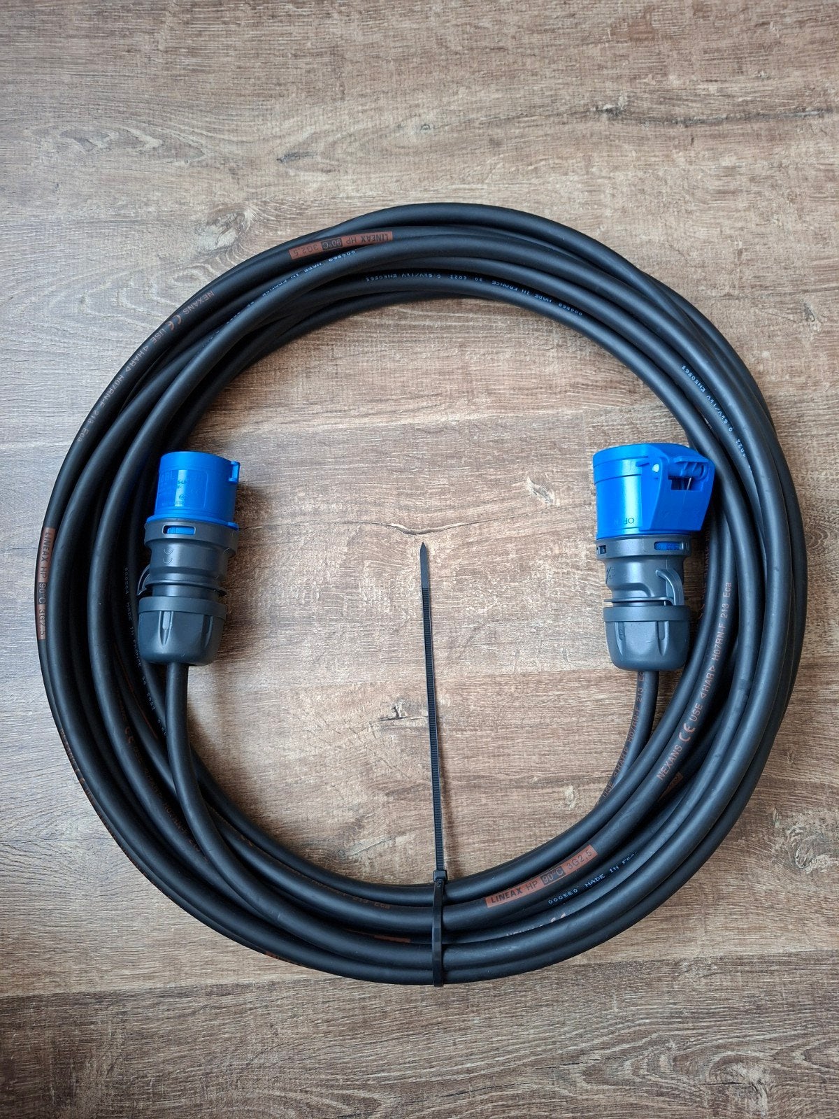 15 meter Lineax Neopreen H07RN-F 3x2,5mm2 CEE Walstroomkabel, Ophalen of Verzenden, Nieuw, Motor en Techniek