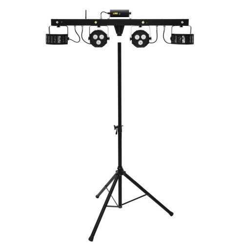 EUROLITE Set LED KLS Laser Bar FX + M-3 Speaker-system stand, Geluidgestuurd, ., Nieuw, Ophalen of Verzenden