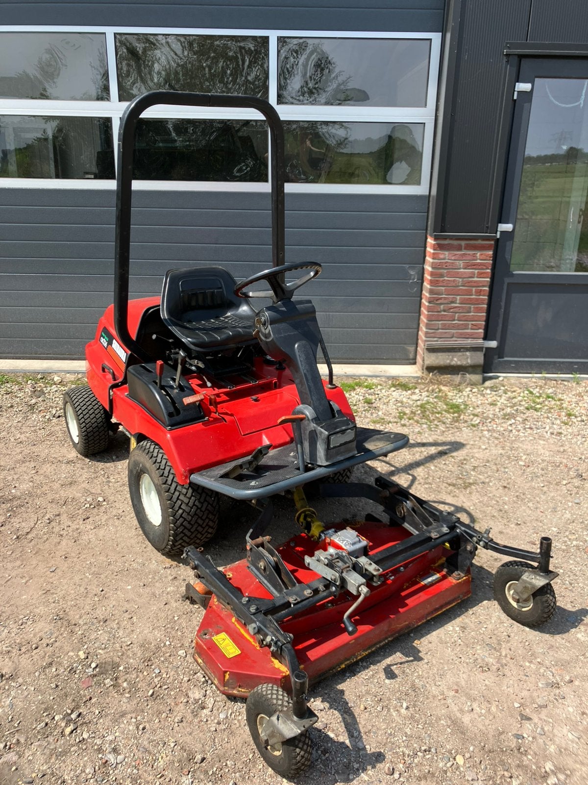 Shibaura CM 214 3 cilinder diesel, Tuin en Terras, Zitmaaiers, Ophalen, Zo goed als nieuw