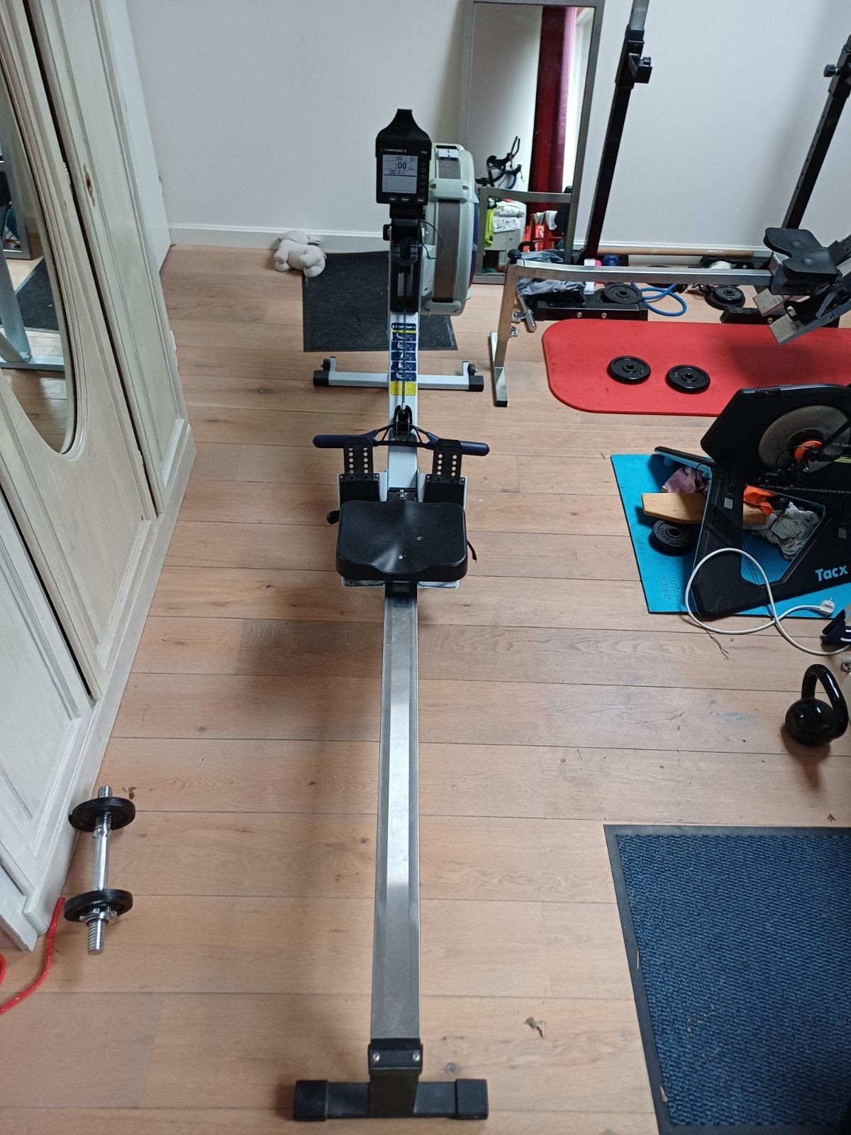 Concept2 Roeitrainer Model C met PM5 Monitor, Ophalen, Gebruikt, Benen, Metaal