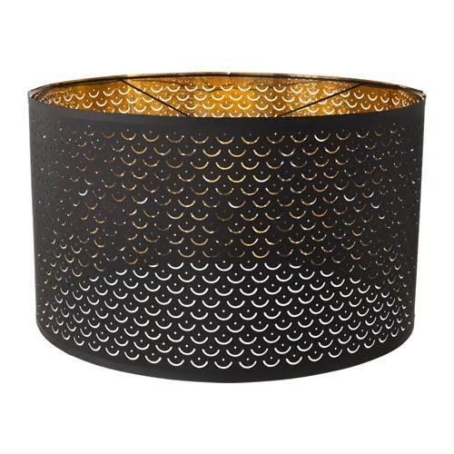 lampenkap zwart en goud, Ophalen, Zo goed als nieuw, Minder dan 50 cm