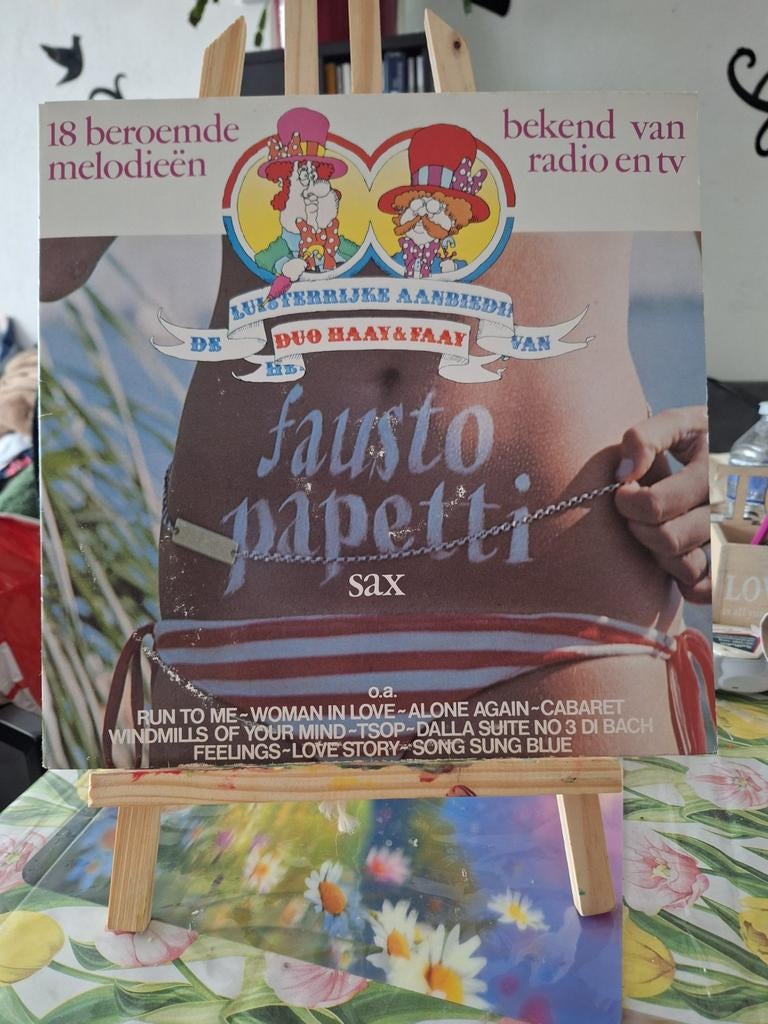 Fausto Papetti - Sax (18 beroemde melodieën), Cd's en Dvd's, Vinyl | Pop, Gebruikt, 1980 - 1989, 12 inch, Ophalen of Verzenden