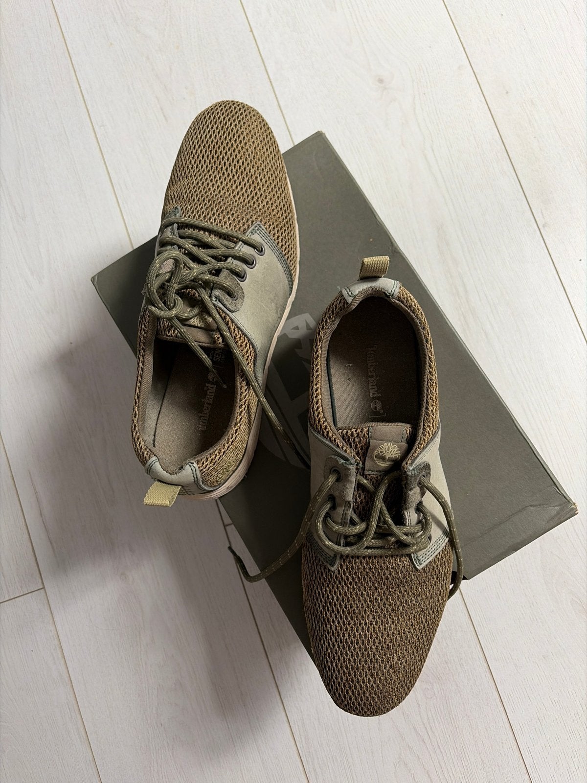 Timberland Sneakers Groen Maat 43, Kleding | Heren, Schoenen, Ophalen of Verzenden, Gedragen, Overige kleuren, Sneakers of Gympen