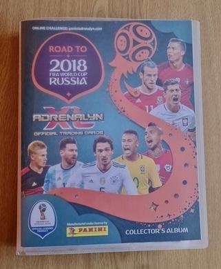 Panini Adrenalyn XL Road to World Cup 2018 95% compleet, Ophalen of Verzenden, Zo goed als nieuw, Overige sporten, Boek of Tijdschrift