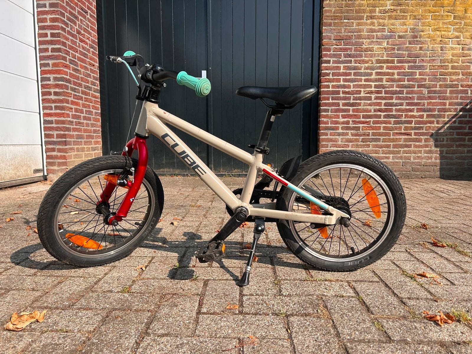 Cube Acid 160 kinderfiets - 16 inch, Fietsen en Brommers, Fietsen | Kinderfietsjes, Ophalen, Gebruikt, Terugtraprem, 16 tot 20 inch