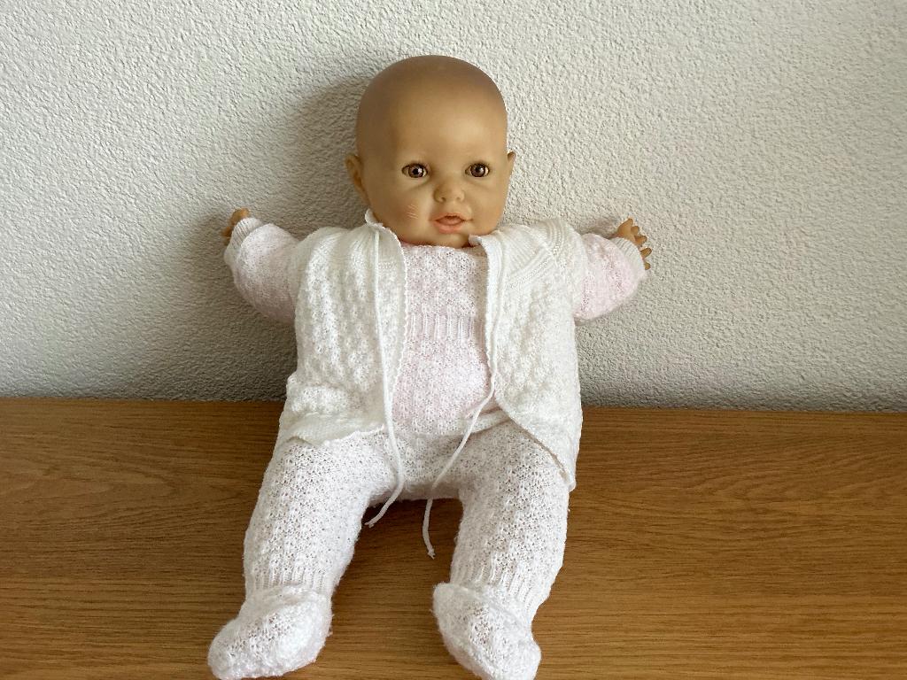 Babypop met kleding – leuke set voor kinderen, Ophalen of Verzenden, Gebruikt, Babypop