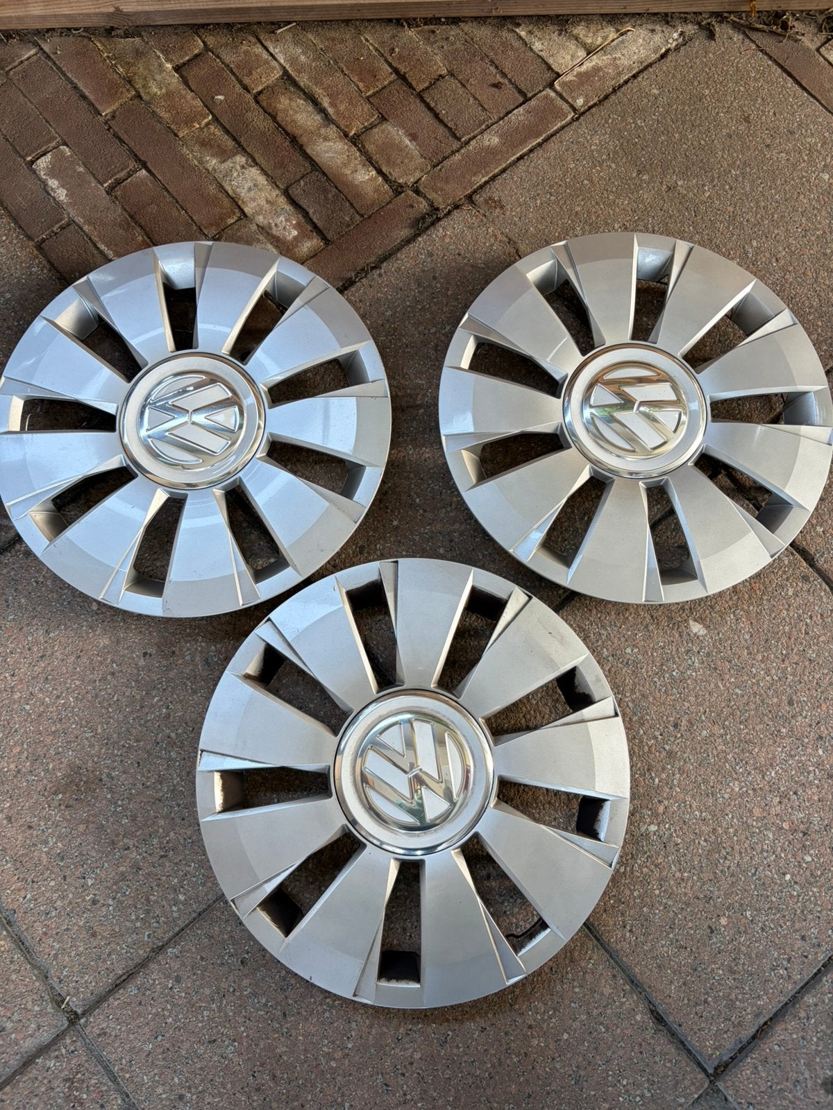 VW (up) wieldoppen 14 inch, Ophalen of Verzenden, Zo goed als nieuw