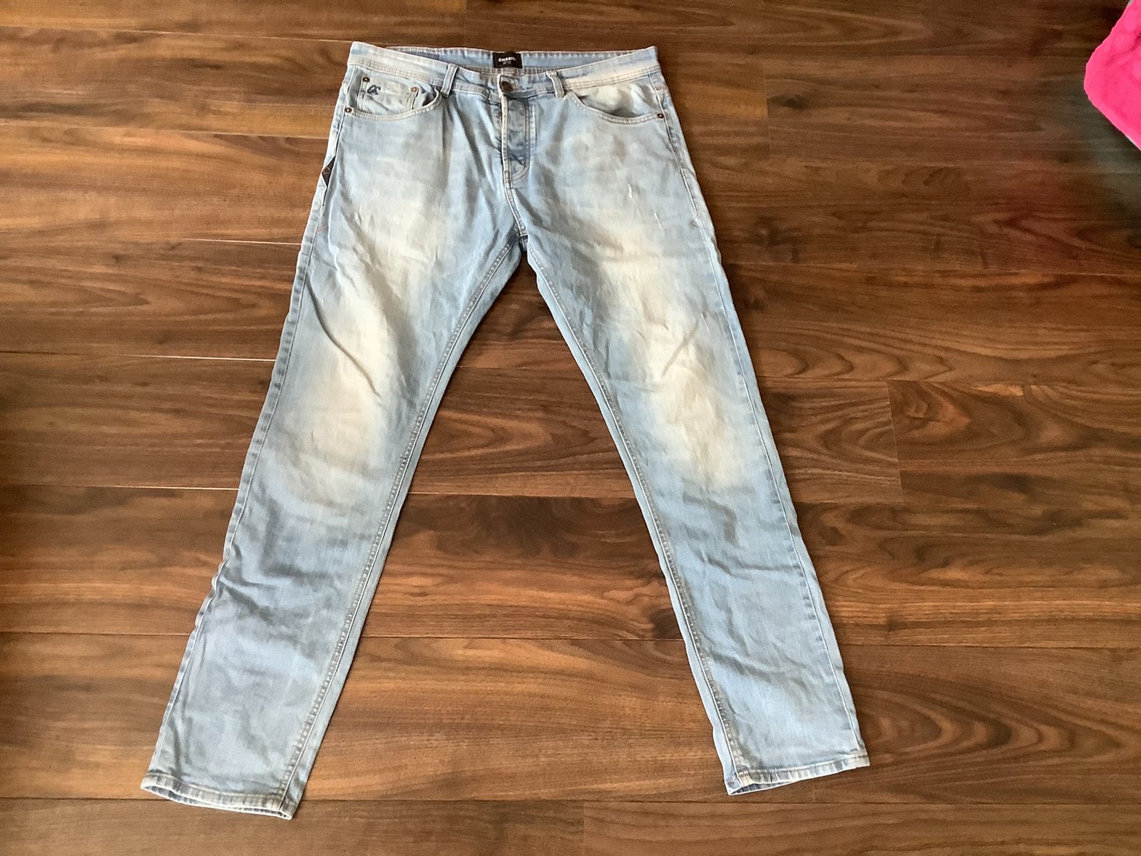 Chasin' Crown Jeans Spijkerbroek Blauw Maat 36-34 izgst, Ophalen of Verzenden, Gedragen, Blauw, Overige jeansmaten