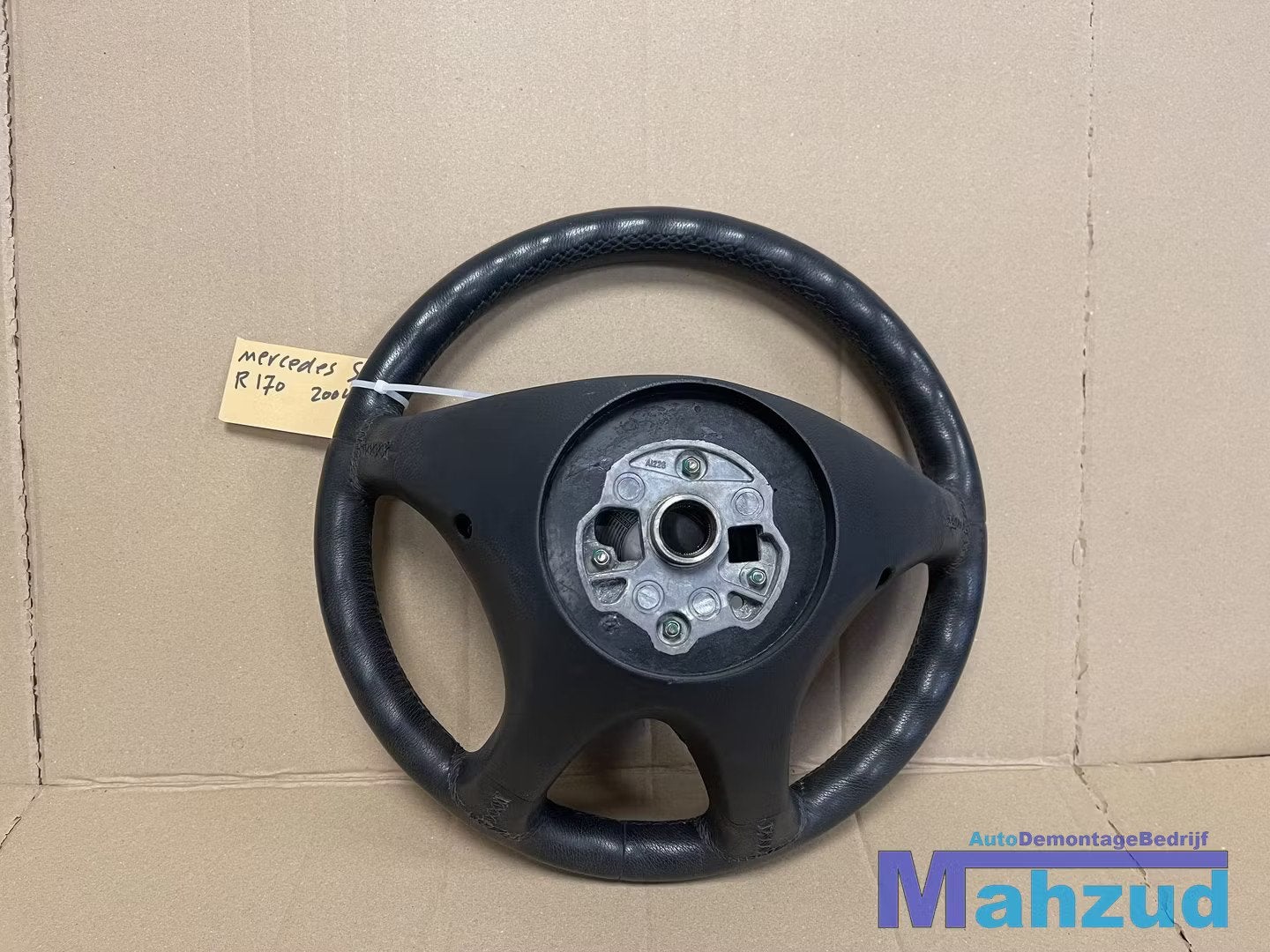 MERCEDES SLK R170 W208 Stuurwiel stuur leer zwart met airbag, Auto-onderdelen, Gebruikt, Mercedes-Benz AG, Mercedes-Benz, Ophalen of Verzenden