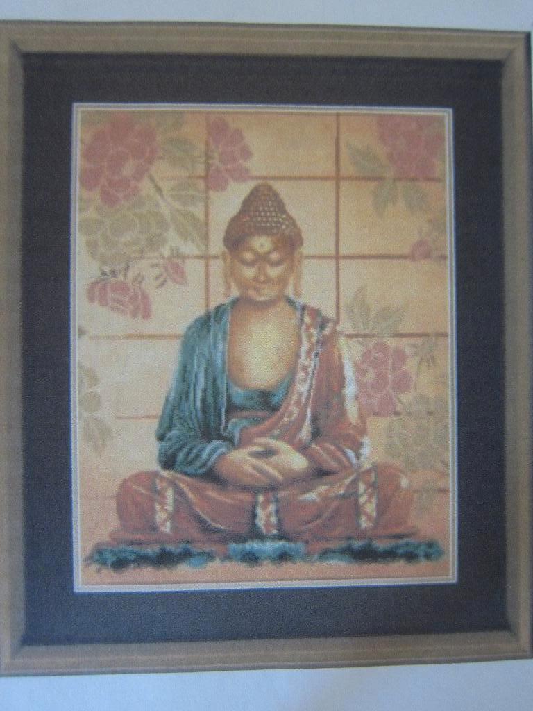 borduurpatroon Boeddha Balinese danseres Japanse kimono, Ophalen of Verzenden, Zo goed als nieuw, Handborduren, Patroon