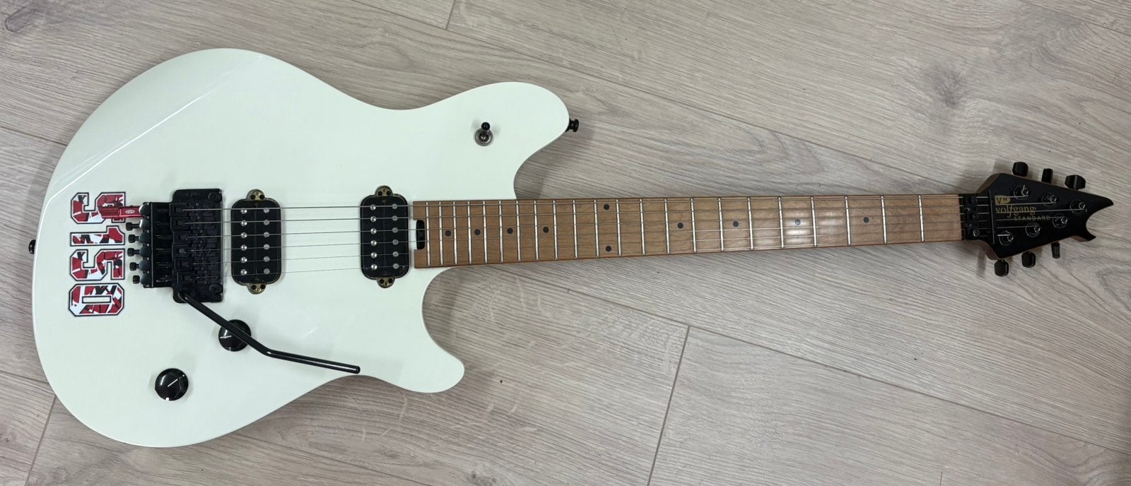 EVH Wolfgang. Flame maple neck!, Ophalen, Zo goed als nieuw, Solid body, Overige merken