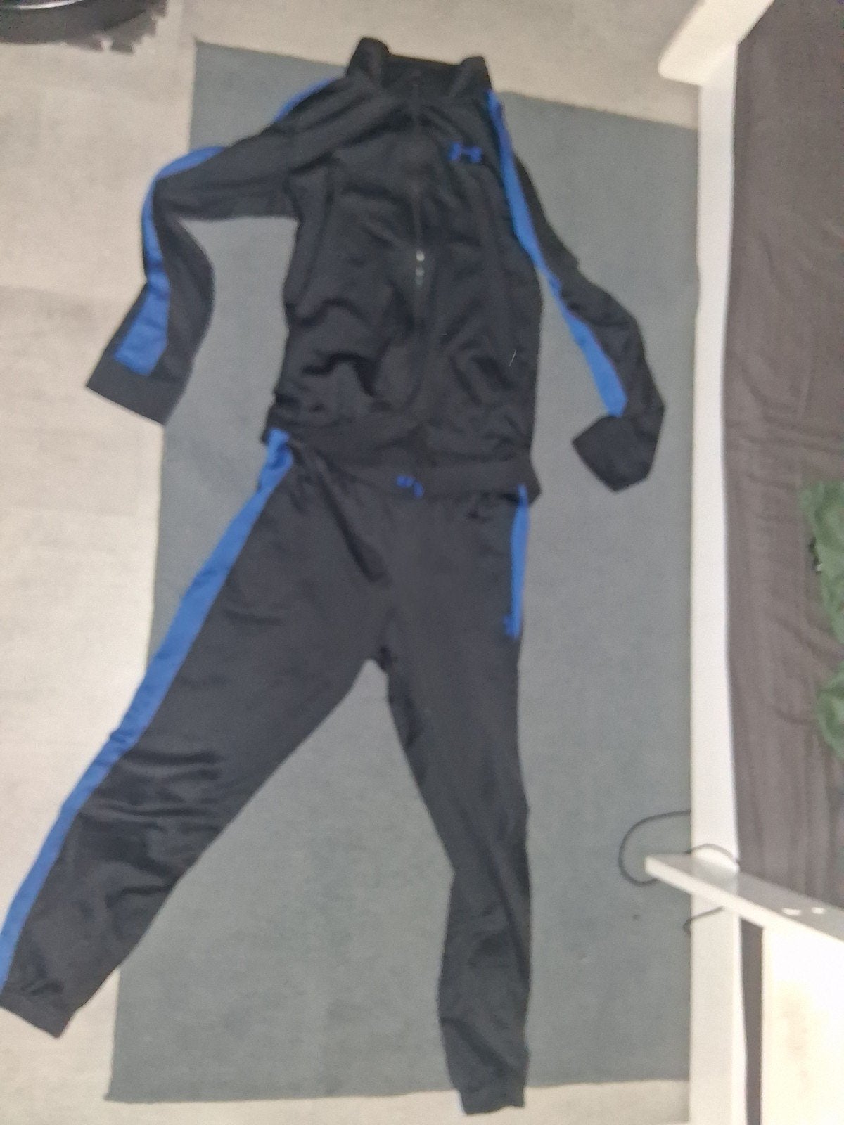 Under Armour trainingspak - Zwart/Blauw, Zwart, Under Armour, Overige maten, Ophalen of Verzenden