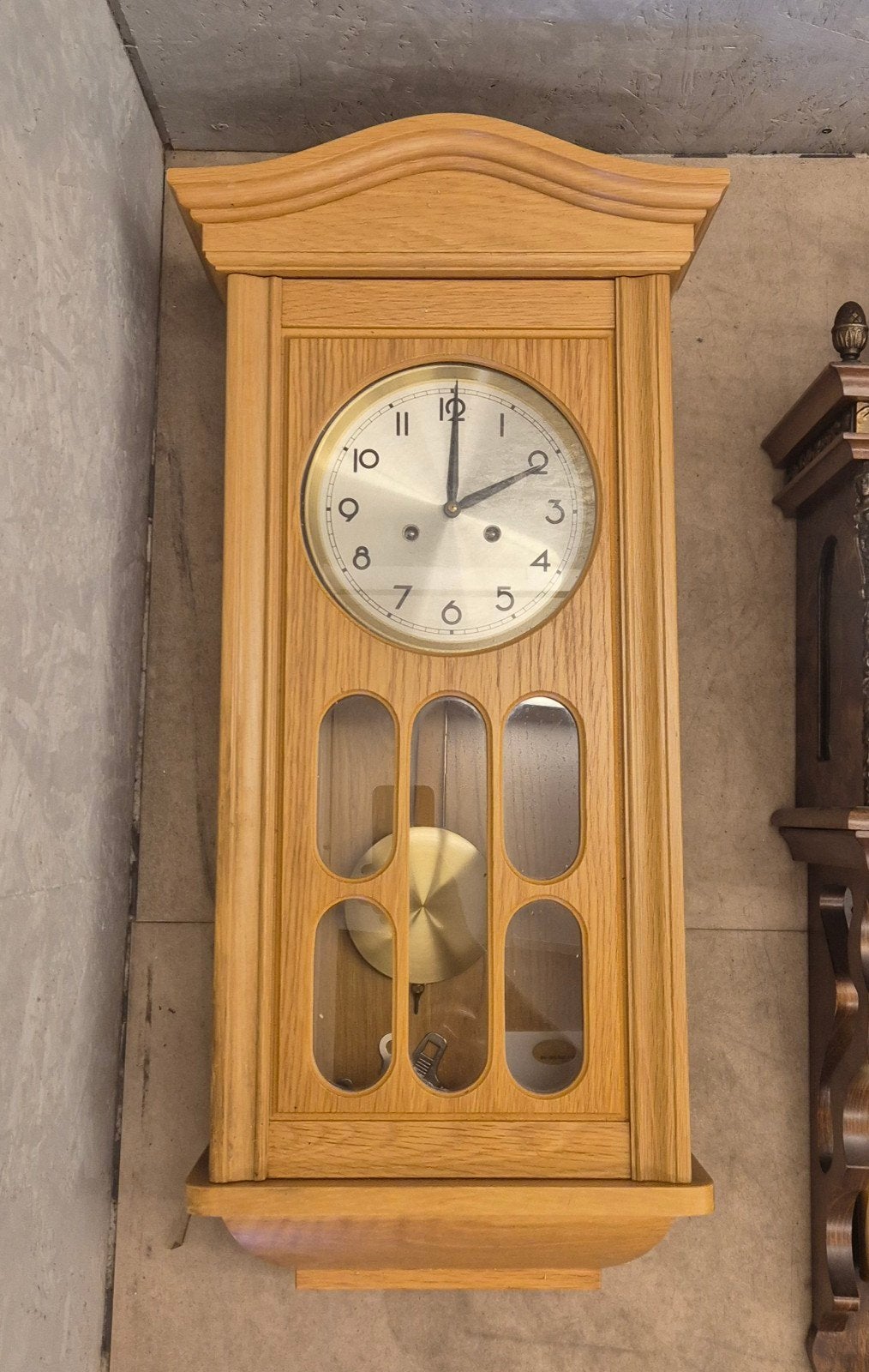 Partij 6 vintage wandklokken en schouwklokken, Antiek en Kunst, Ophalen