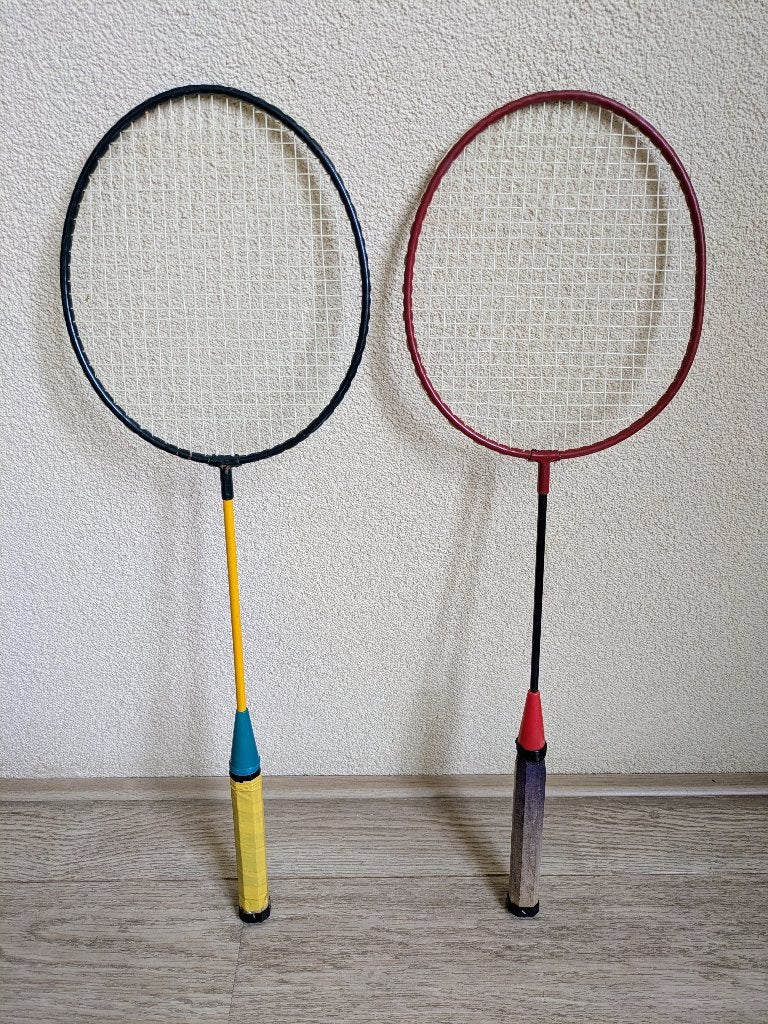 Oude badminton rackets (weggeefprijs!), Ophalen, Gebruikt, Racket(s)