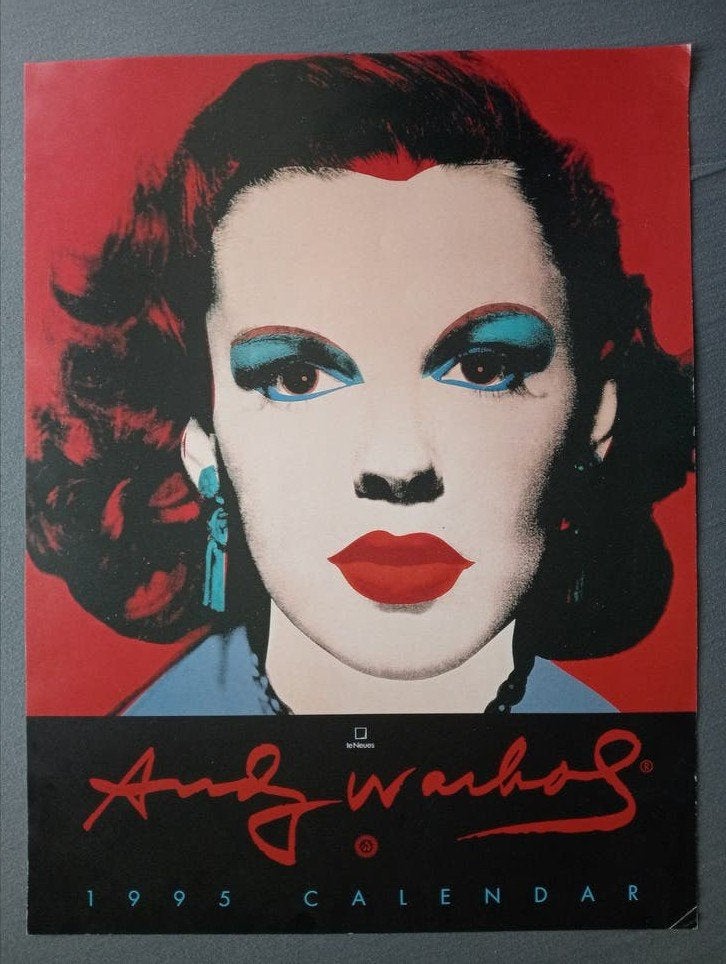 Andy Warhol print 1995 Judy Garland, Verzamelen, Ophalen of Verzenden
