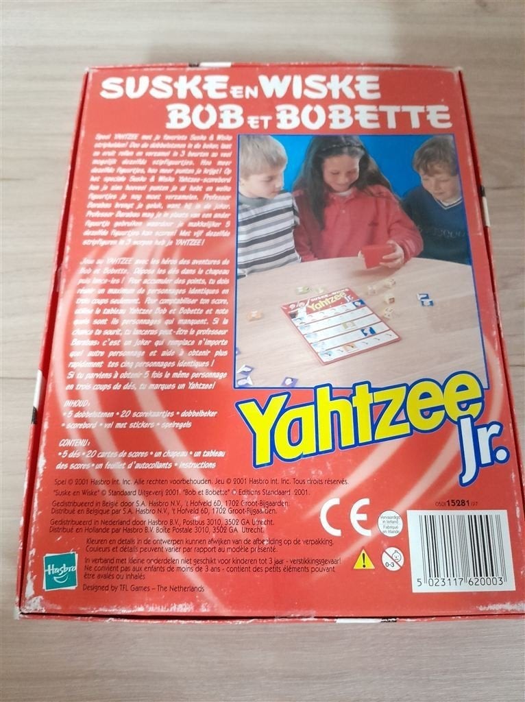 Suske en wiskey Yahtzee - s4646, Verzenden, Zo goed als nieuw