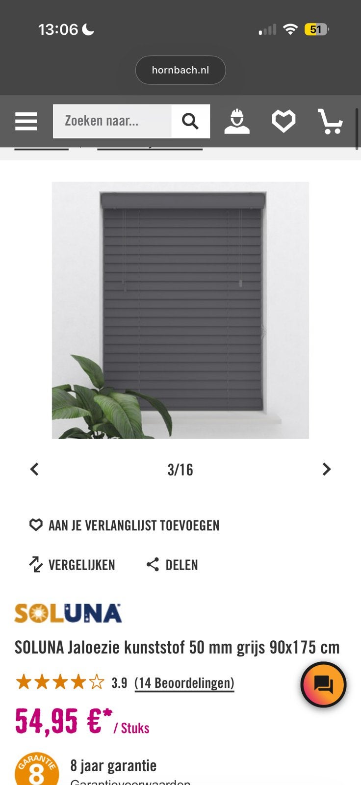 3 keer jaloezieën antraciet, Ophalen, Jaloezie, Overige merken, Nieuw