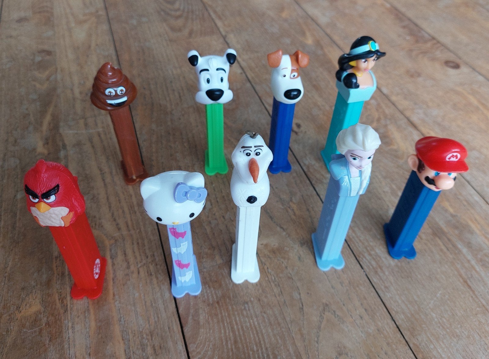 PEZ dispensers snoepjeshouders, Ophalen of Verzenden, Gebruikt