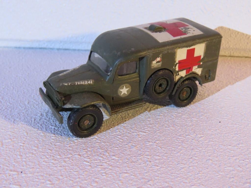 Solido 44-89 Dodge WC-54 Ambulance, Hobby en Vrije tijd, Modelauto's | 1:50, Ophalen of Verzenden, Gebruikt, Auto, Overige merken
