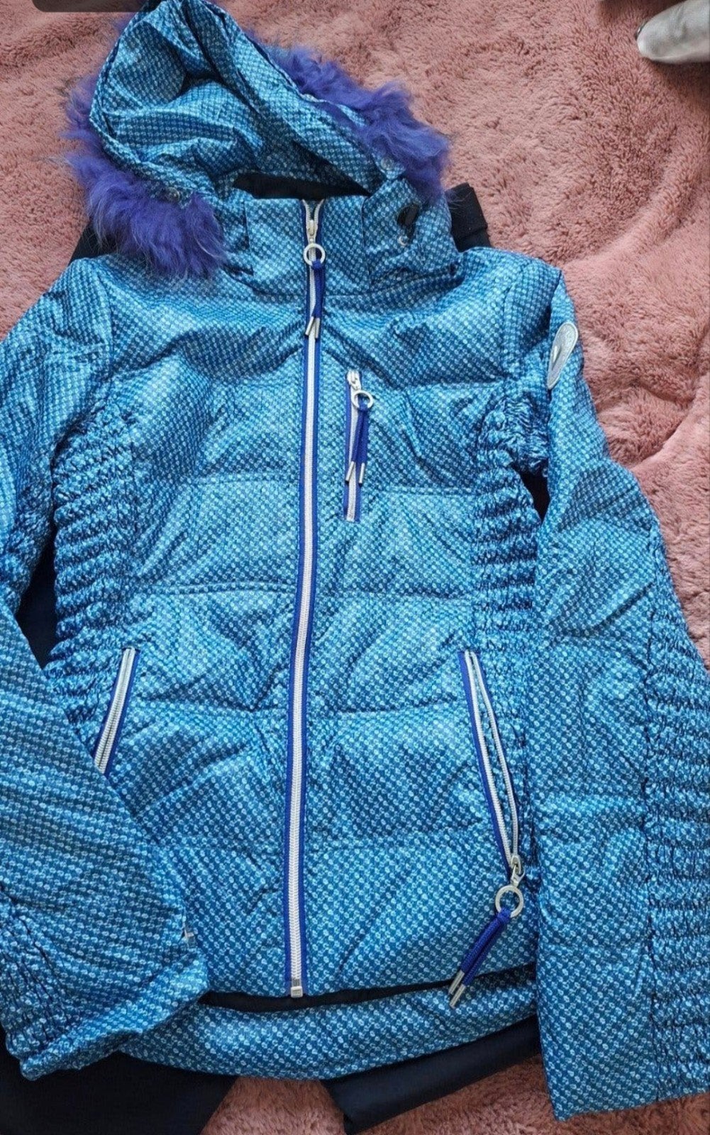 Heerlijk warme ski jas, Ophalen, Zo goed als nieuw, Maat 36 (S), Jack