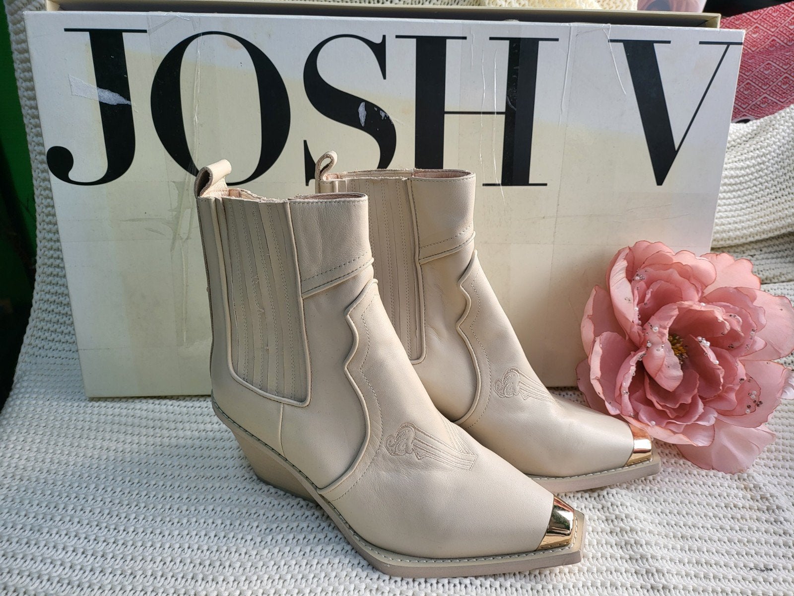 Josh v maat 42 nieuw merk designer laarsjes schoenen merk, Ophalen of Verzenden, Nieuw