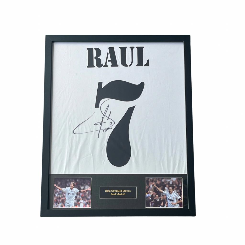 Raul gesigneerd Real Madrid thuisshirt, Buitenlandse clubs, Shirt, Verzenden, 1695 CX, 28
