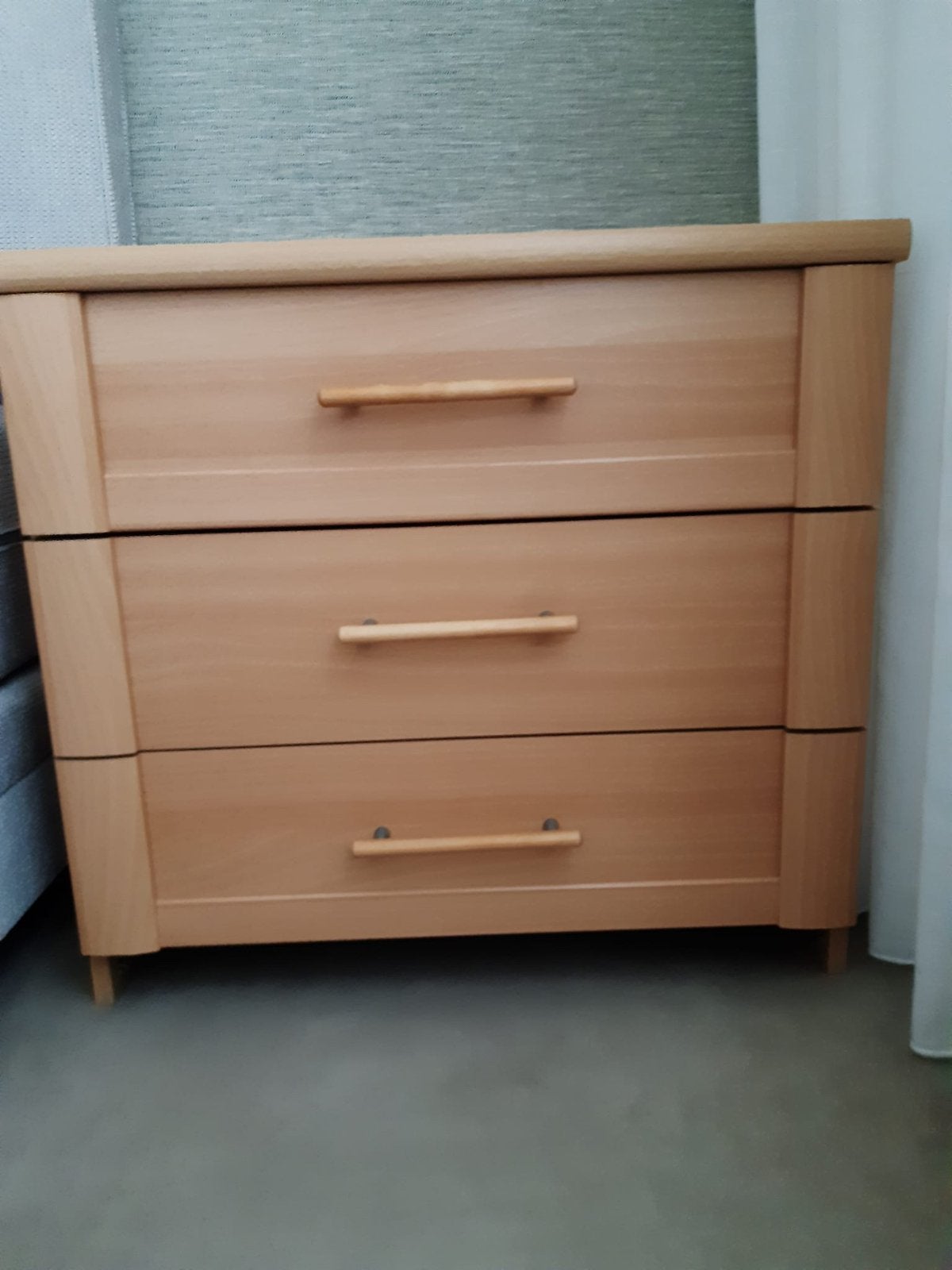 Twee nachtkastje (gratis afhalen), Ophalen, 1 of 2 laden, 50 tot 100 cm, Zo goed als nieuw