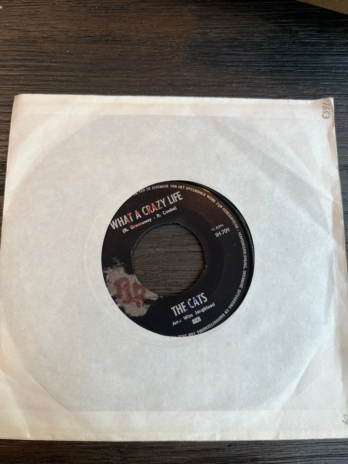 The cats single, Ophalen of Verzenden, Gebruikt, Pop