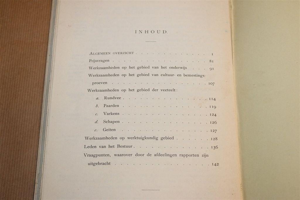 Groninger Maatschappij Landbouw — Geschiedenis 1837-1912, Ophalen of Verzenden, Gelezen