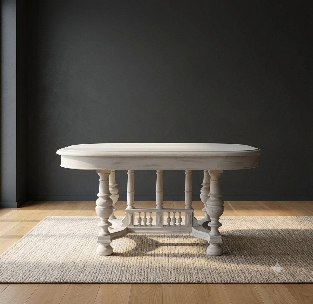 Oude mechelse tafel, Ophalen, Gebruikt, Rechthoekig, 50 tot 100 cm